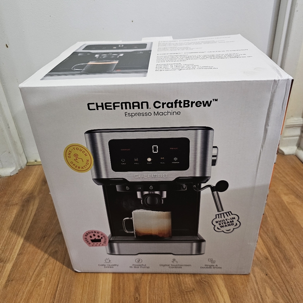 CHEFMAN CraftBrew Espresso Machine